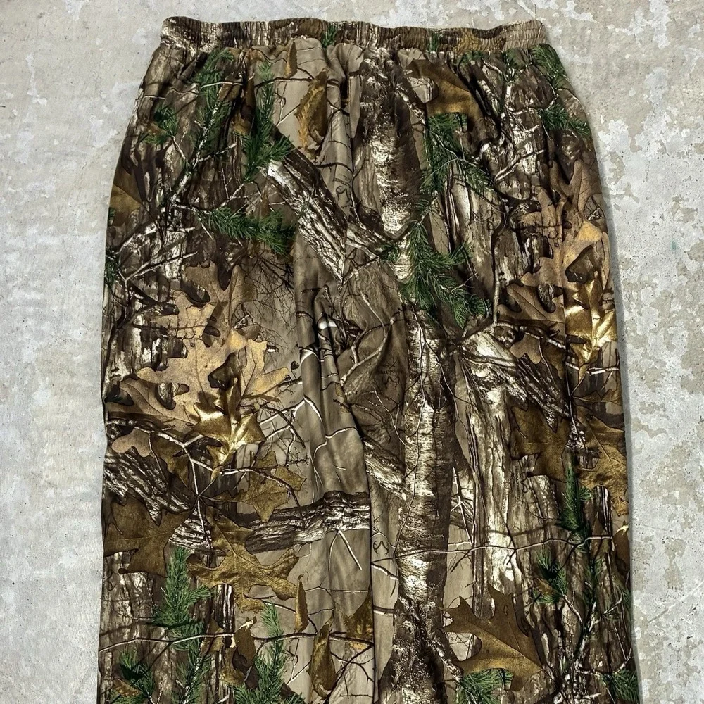 Realtree Camo Pants Mens 2XL Hunting Scent Control‎ Lined Stretch Outdoors